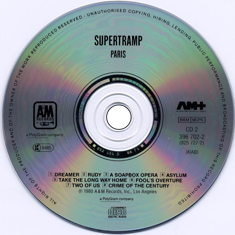 Supertramp  Paris : CD2